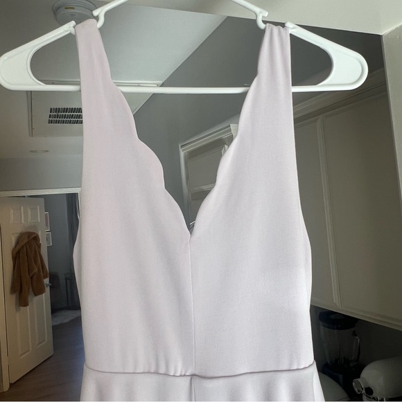 Kimchi Blue Rochay Knit Scallop V-Neck Romper - Picture 4 of 8